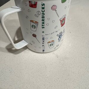 Starbucks Roller rabbit stainless mug new
